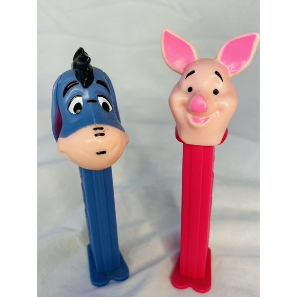 2 Vintage Pez - Disney Piglet and Eeyore - Hungary - Slovenia - Picture 2 of 4